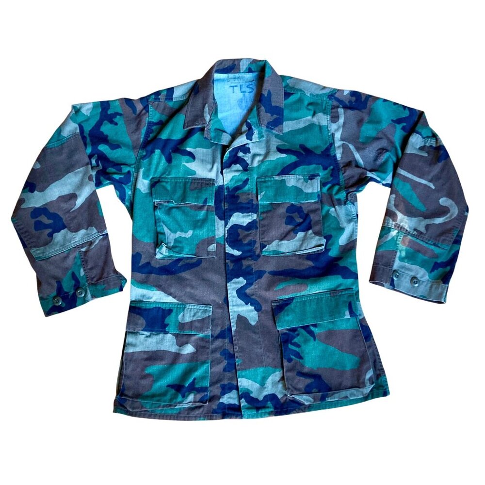 Vintage BDU Top Small-Regular Winter Weight Cold Weather Shirt Jacket Military